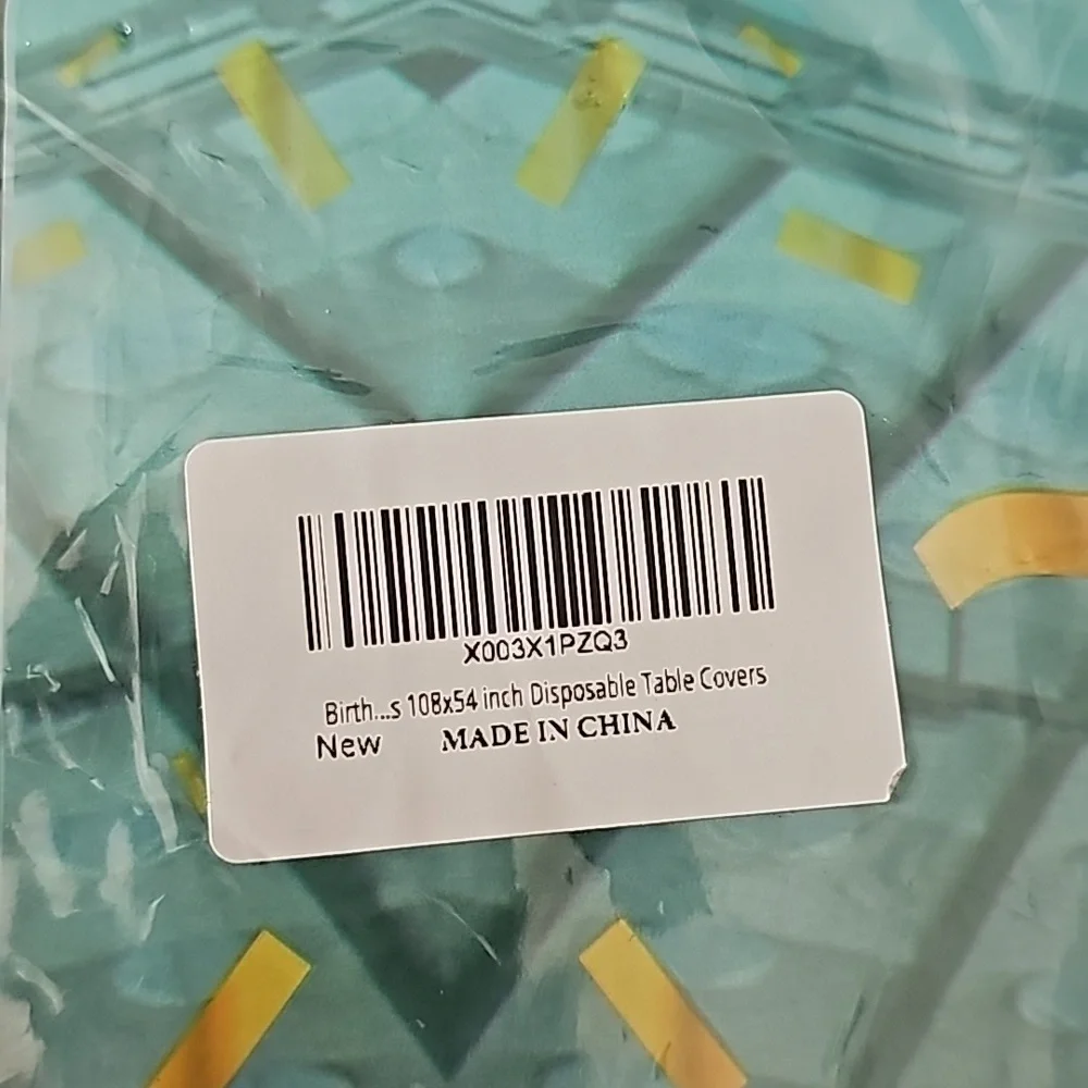 Real Madrid Disposable Table Cloth